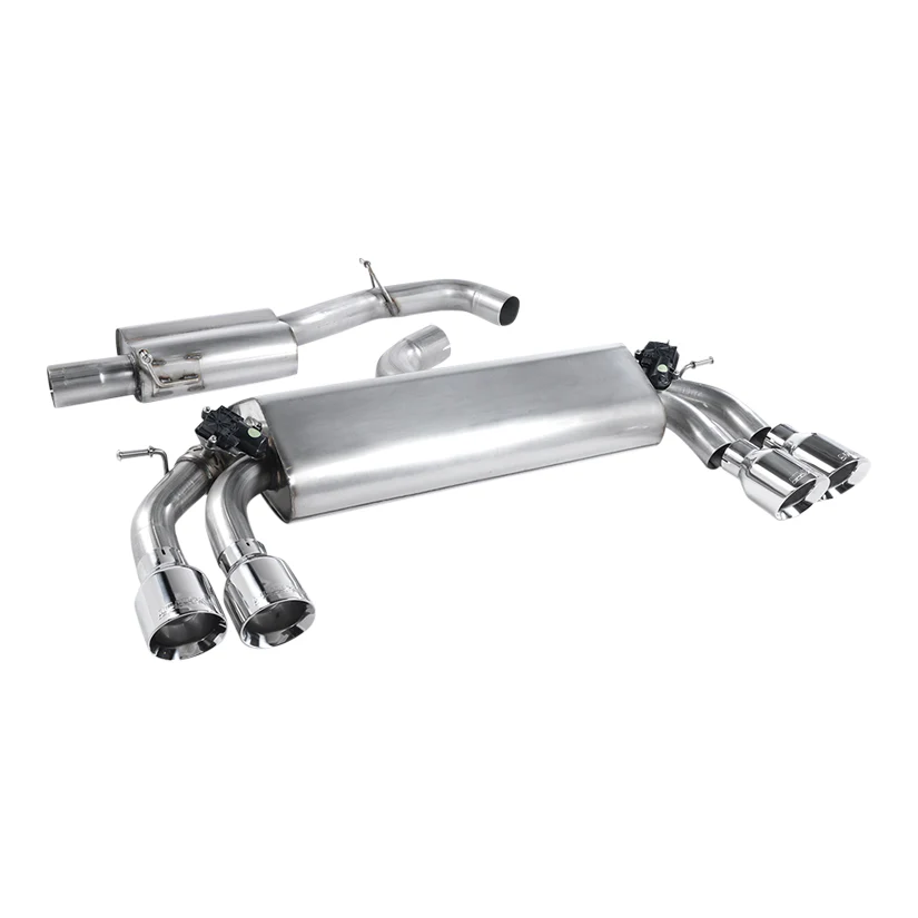 Milltek Audi S3 2.0 TFSI quattro 3-Door 8V/8V.2 (Non-GPF Equipped Models Only) 2013-2018 Cat-back Exhaust - Image 19