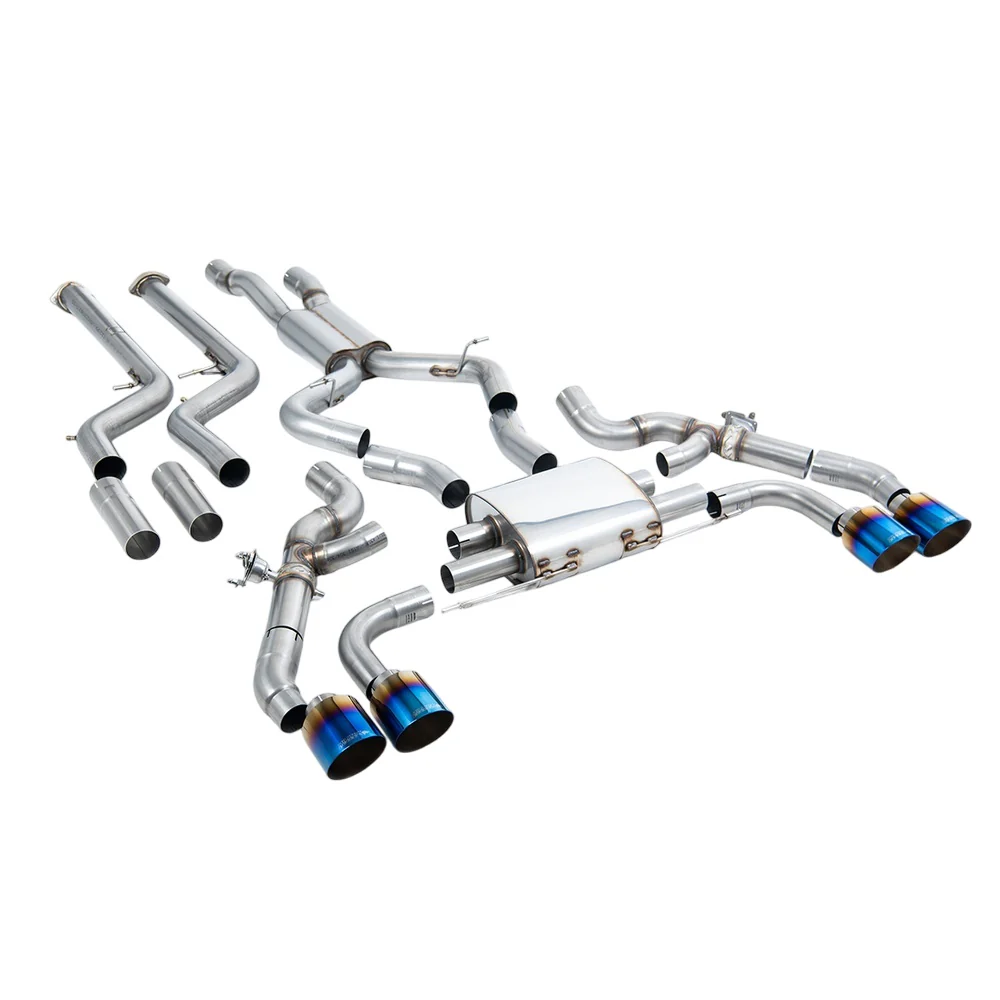 Milltek Downpipe-back Exhaust BMW X4 X4M / X4M Comp (G02) 3.0 (with OPF/GPF S58 Engine LCI only) 22-25 - Image 3