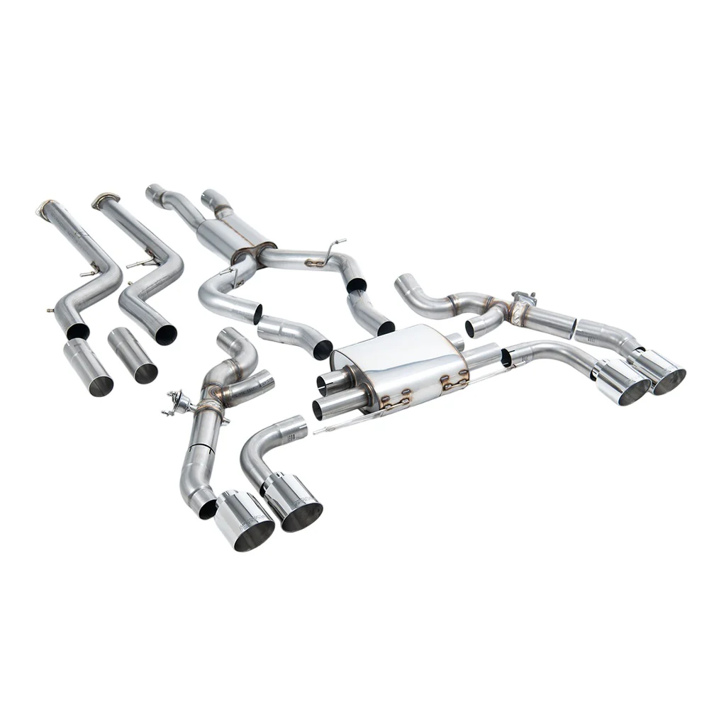 Milltek Downpipe-back Exhaust BMW X4 X4M / X4M Comp (G02) 3.0 (with OPF/GPF S58 Engine LCI only) 22-25 - Image 4