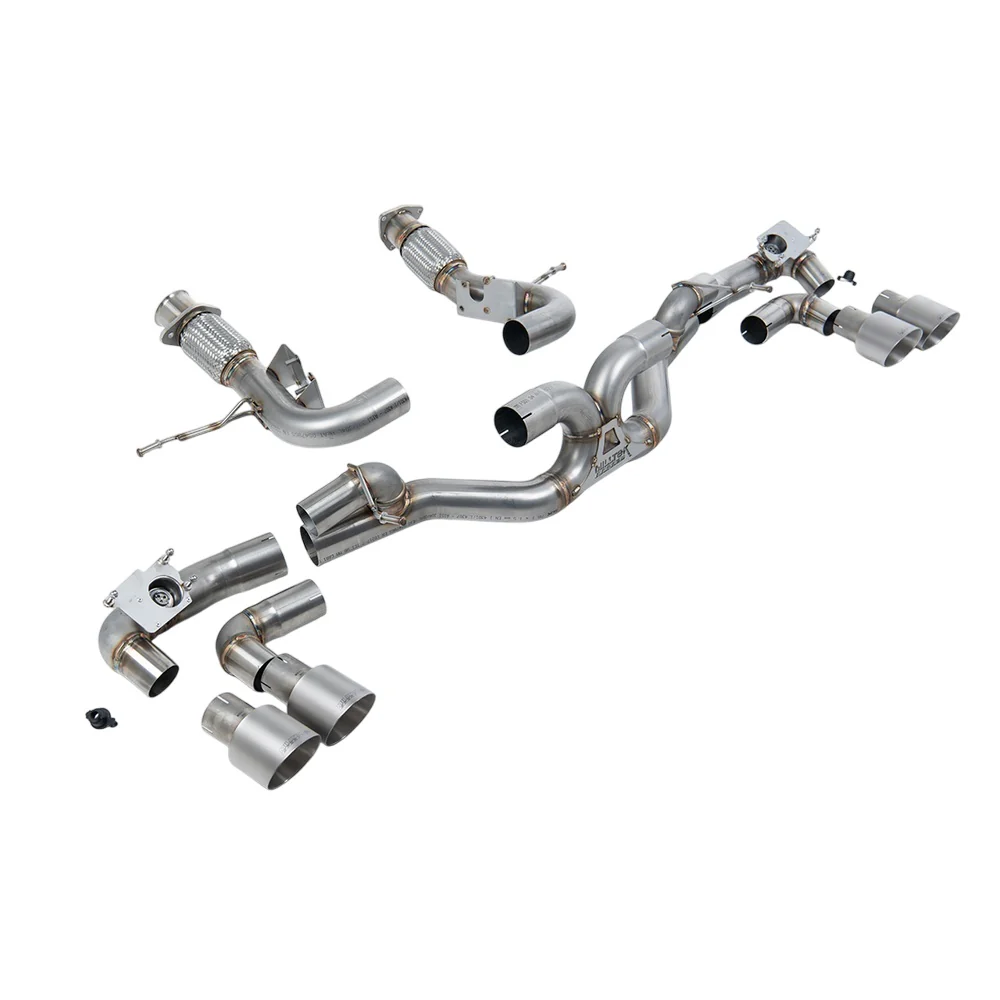 Milltek Cat Back Exhaust Chevrolet Corvette Stingray (C8) 6.2L V8 and E-Ray Hybrid (Non-OPF/GPF Models) 20-25 - Image 3