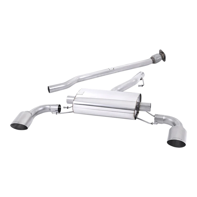 Milltek Subaru BRZ 2.0-litre 2012-2021 Secondary Cat-back Exhaust - Image 3
