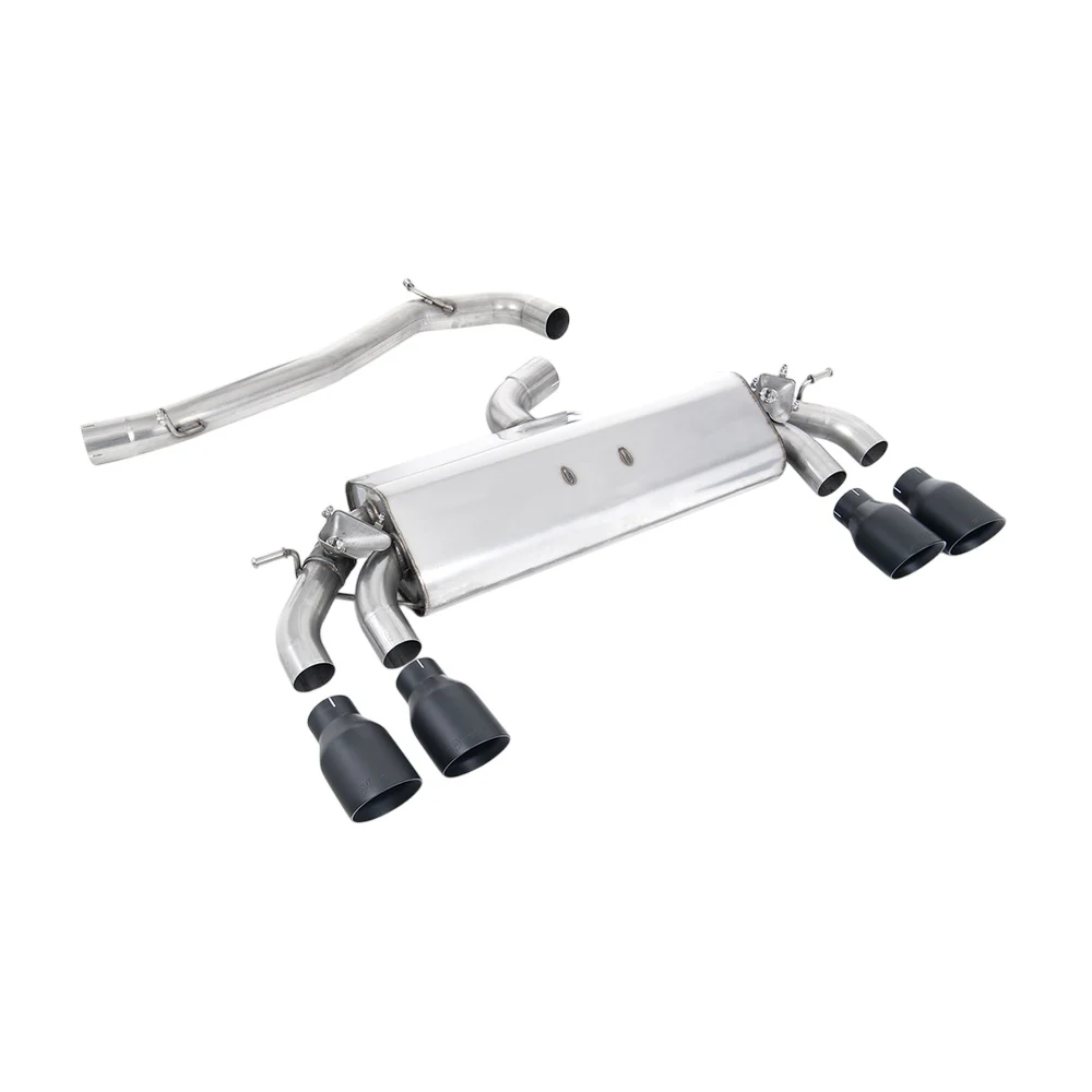 Milltek Cat Back Exhaust Volkswagen Golf Mk7.5 R 2.0 TSI 300PS (GPF Equipped Models Only) 76mm and EC Approved Systems 19-20 - Image 3