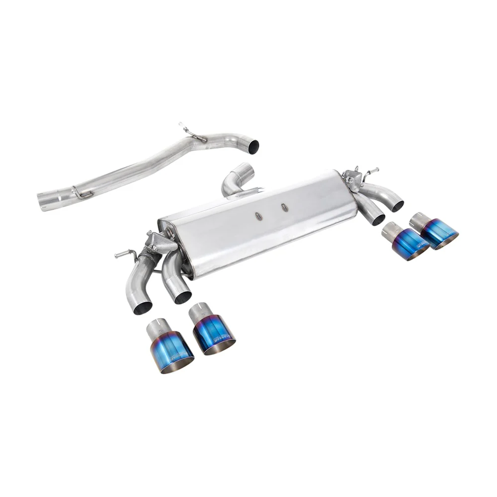 Milltek Cat Back Exhaust Volkswagen Golf Mk7.5 R 2.0 TSI 300PS (GPF Equipped Models Only) 76mm and EC Approved Systems 19-20 - Image 6