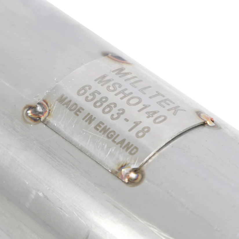 Tegiwa x Milltek Sport Catback Race Exhaust System 3" / 76mm Honda Civic Type R EP3 01-05 - Image 6