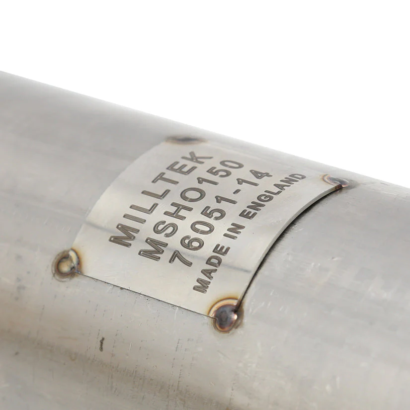 Tegiwa x Milltek Sport Catback Race Exhaust System 3" / 76mm Honda Civic Type R FN2 07-11 - Decat - Image 4