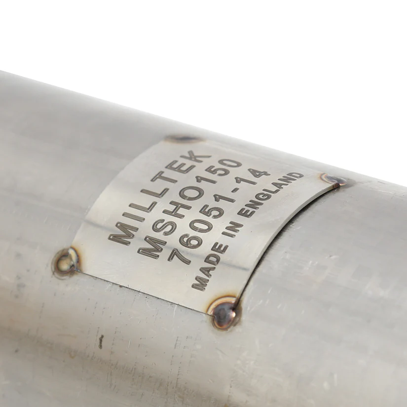 Tegiwa x Milltek Sport Catback Race Exhaust System 3" / 76mm Honda Civic Type R FN2 07-11 - Race Cat - Image 4